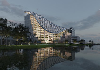 exterior of building