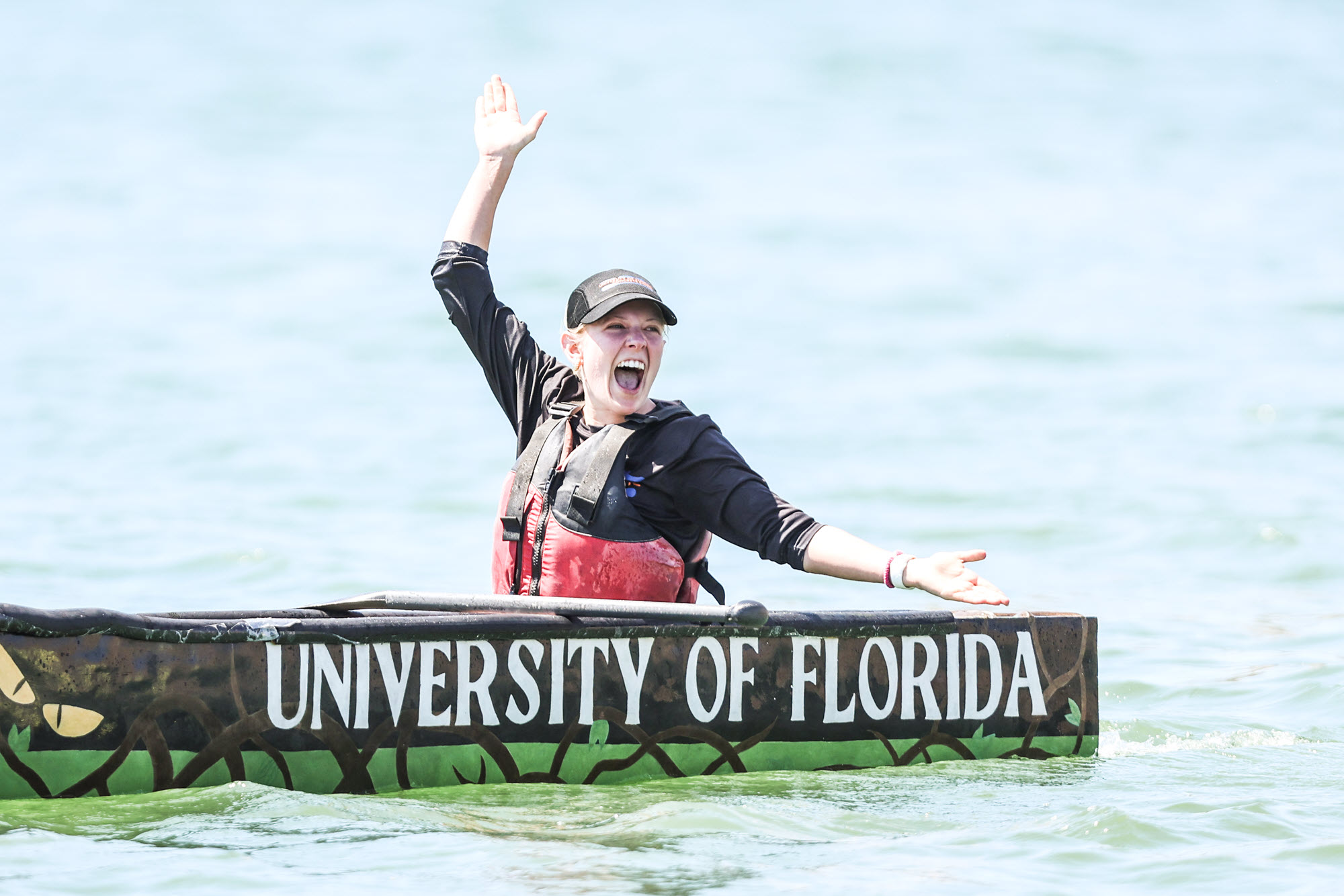 photo of University of Florida concrete canoe team