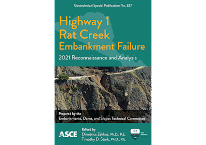 Book cover for Highway 1 Rat Creek Embankment Failure 2021